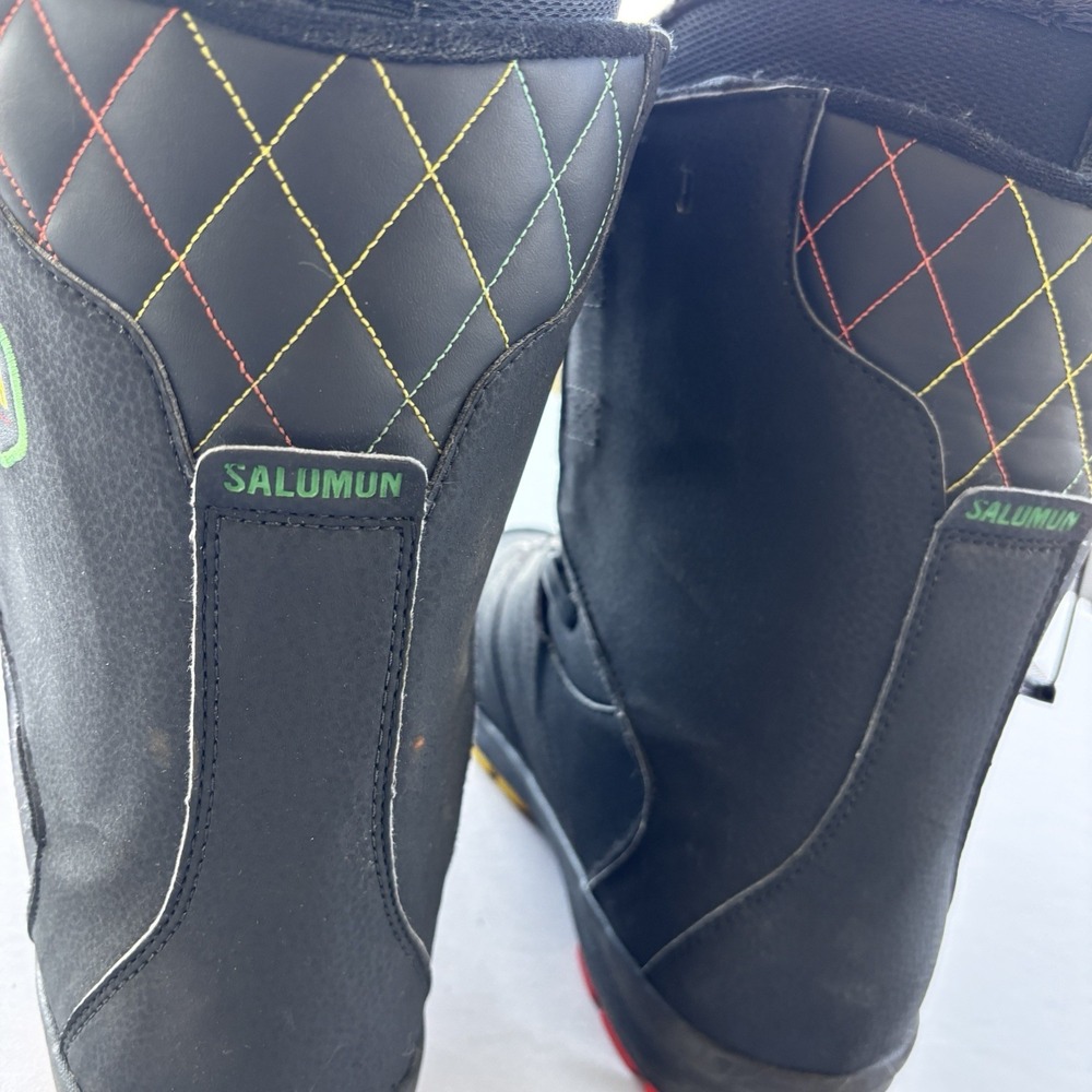 Salomon Launch Snowboard Boots Mens 9 Surelock Heat Moldable‎ - Picture 12 of 16